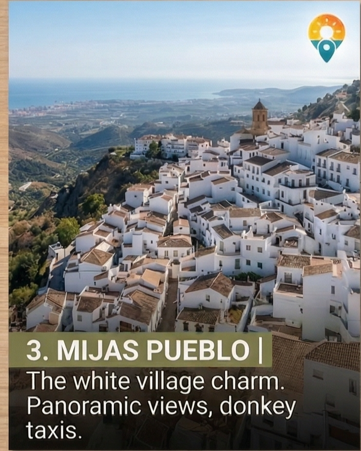 Hidden gems Costa del Sol — Mijas Pueblo white village