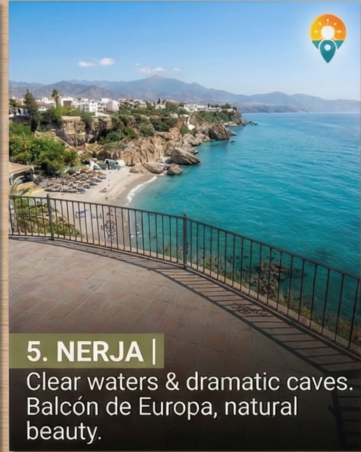 Nerja Balcón de Europa and coastline