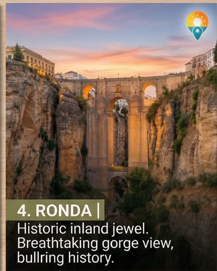 Ronda — the Puente Nuevo bridge over the El Tajo gorge